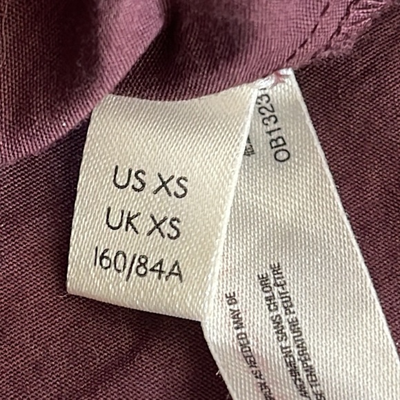 FREE PEOPLE ENDLESS SUMMER BEACHSIDE TIDE HALTER MAXI DRESS BURGUNDY WINE Sz XS - Picture 8 of 17